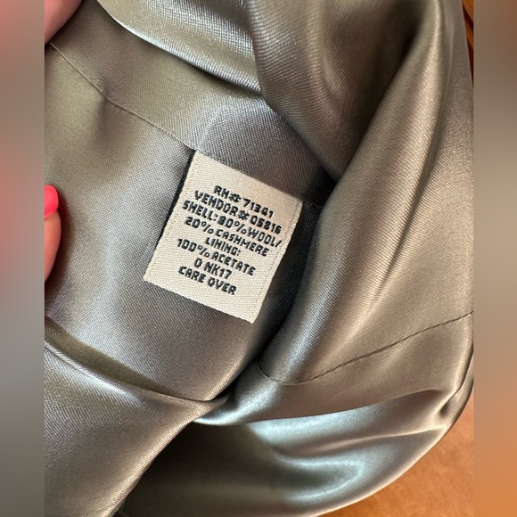 L.L. Bean Wool Cashmere Blazer coat - Picture 4 of 6